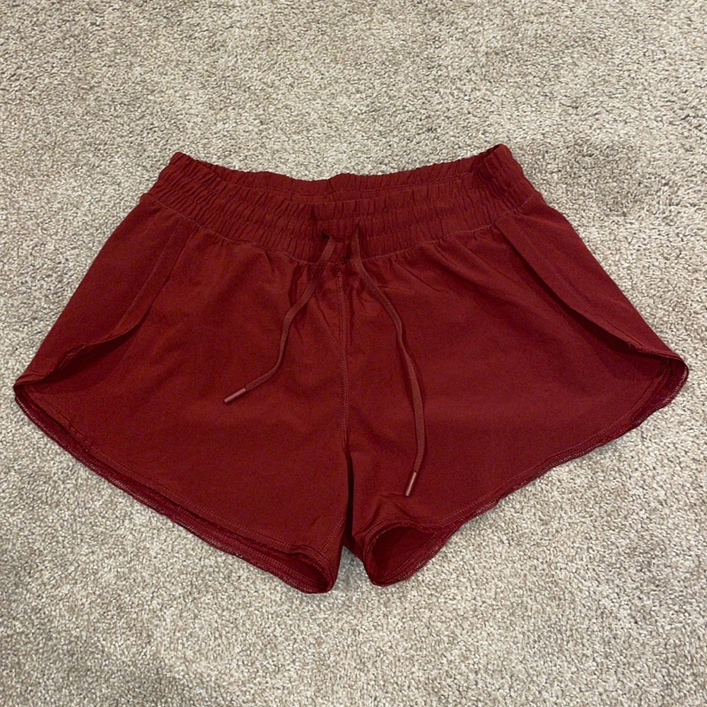 REFLEX MAROON RUNNING SHORTS (X SMALL)